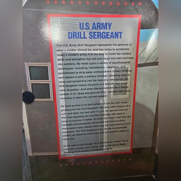 NEW G.I Joe Classic Collection US Army Drill Sergeant African American Black - Picture 3 of 6